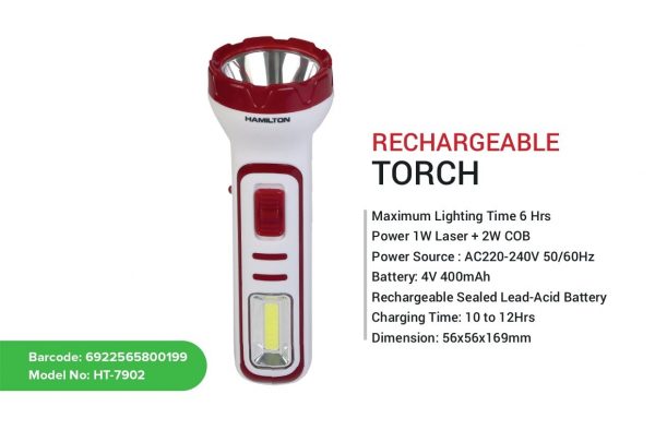 Rechargeable LED Torch Online Qatar