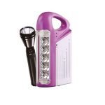 Sanford 2 in 1 Combo 15 Pieces Rechargeable LED Emergency Lantern & Flash Light SF6151SEC BS      