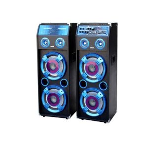 Sanford 2 In 1 Bluetooth Stage Speaker with Mic and LED Display SF2255SS BS