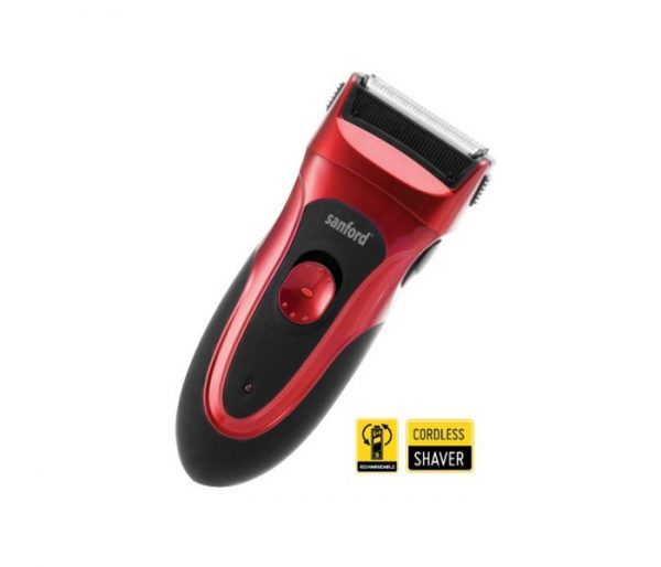 Sanford Cordless Men Shaver, Black & Red SF1988MS  