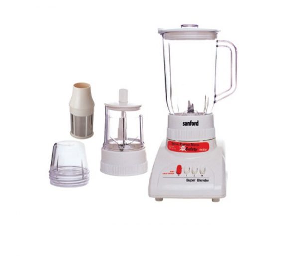 Sanford 3 In 1 Blender Sf5520br White    