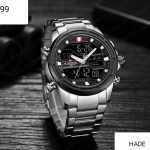 Naviforce Mens Stainless Steel Watch