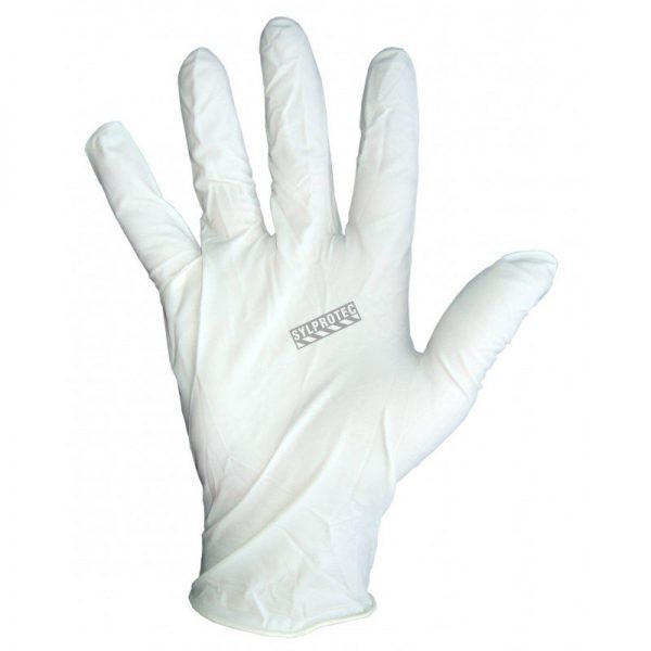 Latex gloves powder free XL large medium and small