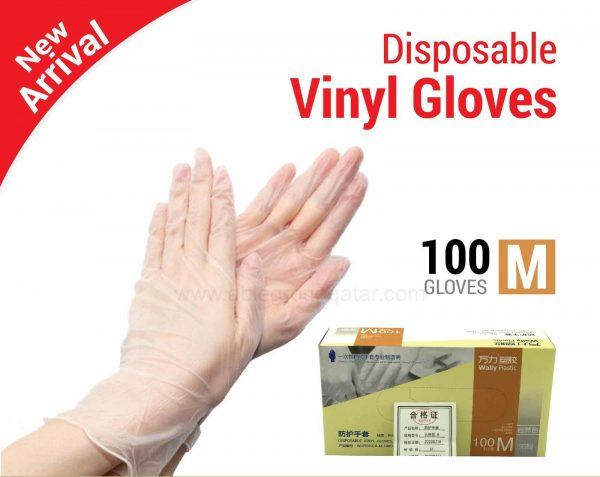 Vinyl gloves powder free XL, large medium and small