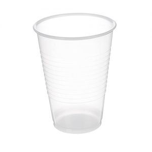 AmazonBasics Plastic Cups, Clear, 12 Ounce, Pack of 500