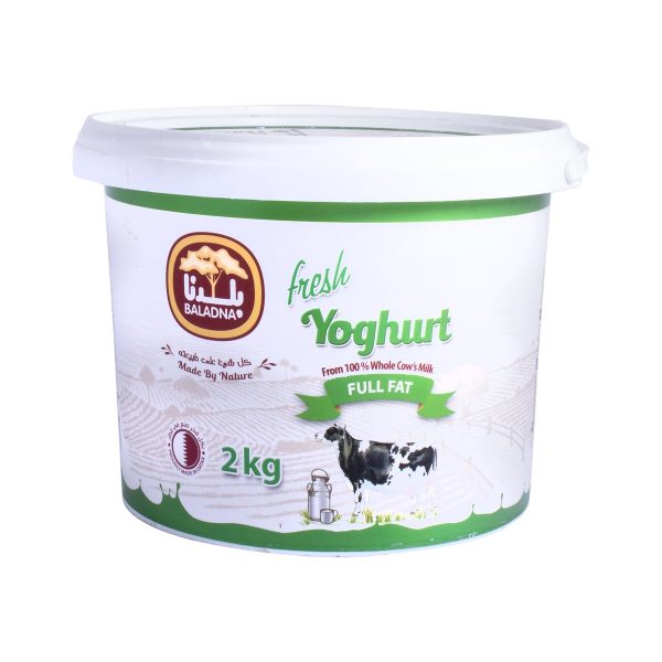 Baladna Fresh Yoghurt Full Fat 2kg