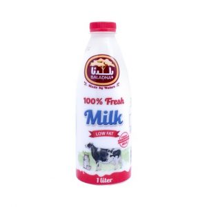 Baladna Fresh Low Fat Milk 1Ltr