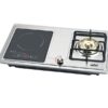 Sanford 2000 Watts Induction Cooker with 3500 Watts Gas Stove – Silver SF5154ICGS BS