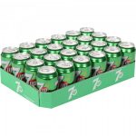 7UP – Lemon & Lime Flavoured Fizzy Drink – 24 x 330 ml cans