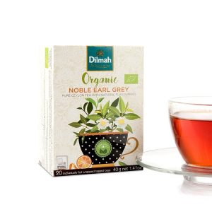 Dilmah Organic Noble Earl Grey 20 Teabags LK-BIO-149 (40 grams)