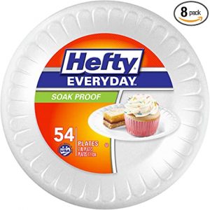Hefty Foam Plates 10.25Inch – 24Pcs Pack