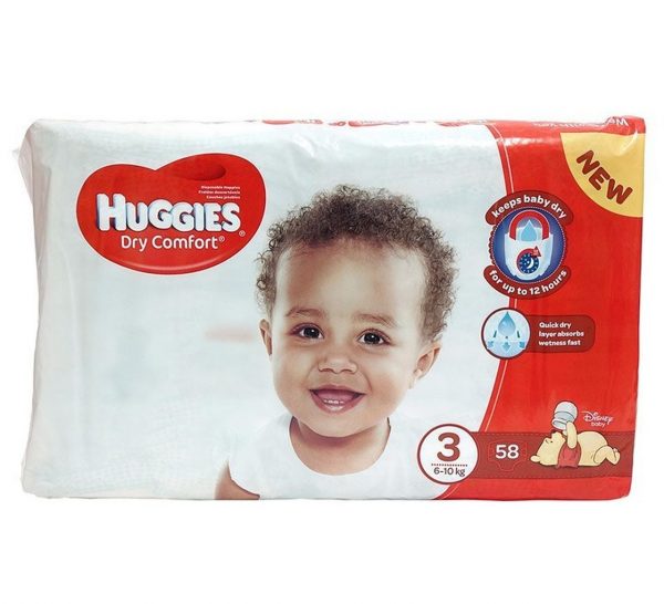 Huggies Diaper 58pcs Size 3