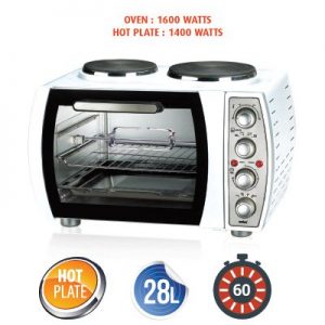 Sanford Electric Oven with Hot Plate SF5606EOHT