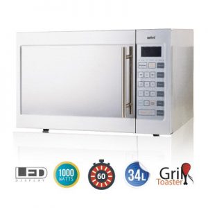 Sanford 34 Litre Microwave Oven – White SF5628MO