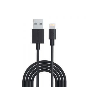 RAVPower 3-Pack USB Cable with Lightning Connector (2m / 1m / 0.2m) - Black