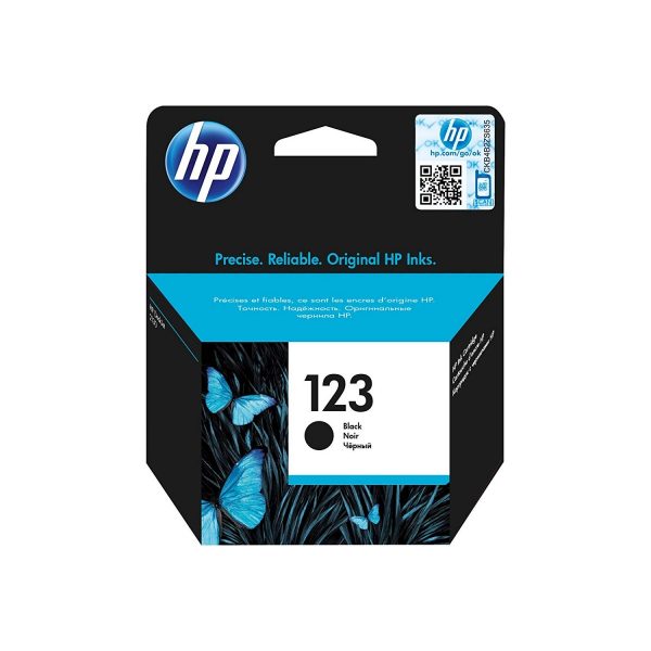 HP Ink Cartridge 123 Black Buy Online in Qatar