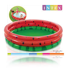 Intex 66" Round Watermelon Kids Swimming Wading Pool