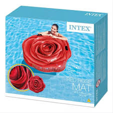 Intex Red Rose Mat 1.37Mx1.32M
