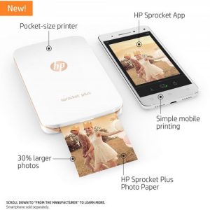 HP Sprocket Plus Pocket Printer - 2FR85A