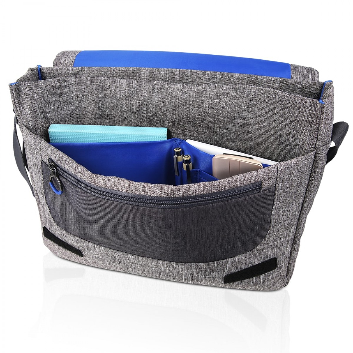 LENOVO 14 ON-TREND LAPTOP BAG - NAVA MESSENGER - BY NAVA - GX40N26486 - Image 2