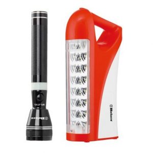 Belaco Torch Combo Rechargeable LED Emergency Lantern with Flash Light - BFL-2T-EL