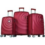 Platinum Unbreakable Hard Travel Trolley Bag Set 3 PCs - RA8636 - 1GR0106353-034 - MADE IN TURKEY